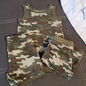 Camo 0-3 outfits